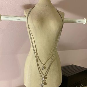 Three layered necklace